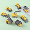 10Pcs Mini Pull Back Construction Vehicles – Kids Party Favors Pull Back Toy Vehicles Babs 10Pcs