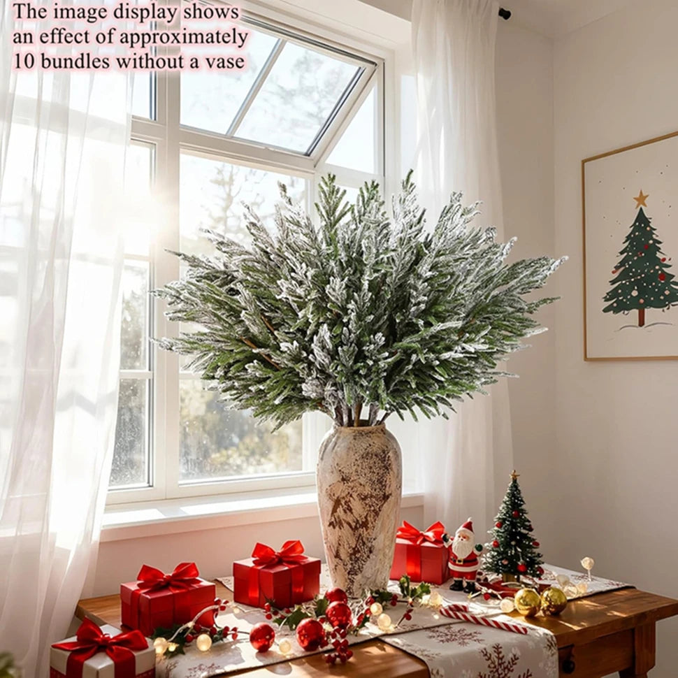 Artificial Pine Needle Branches – Christmas & Wedding Decor Artificial Pine Branches Babs