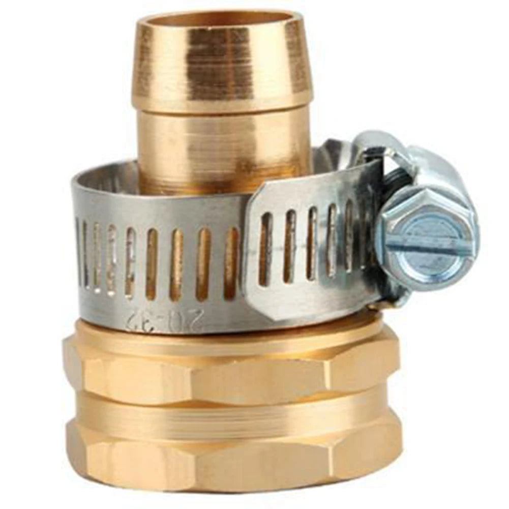 3/4 Inch Brass Garden Hose Repair Mender Kit with Clamp Hose Repair Kit Babs inside