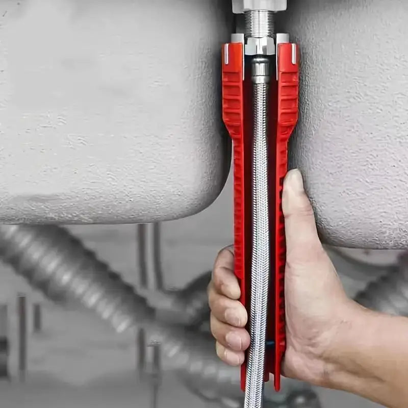 8-in-1 Multifunctional Sink Faucet Wrench – Universal Fit Plumbing Wrench Babs
