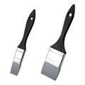 2pcs Large Flat Paint Brushes – Soft Flexible Acrylic Color Shapers Flat Paint Brush Set Babs 2pcs