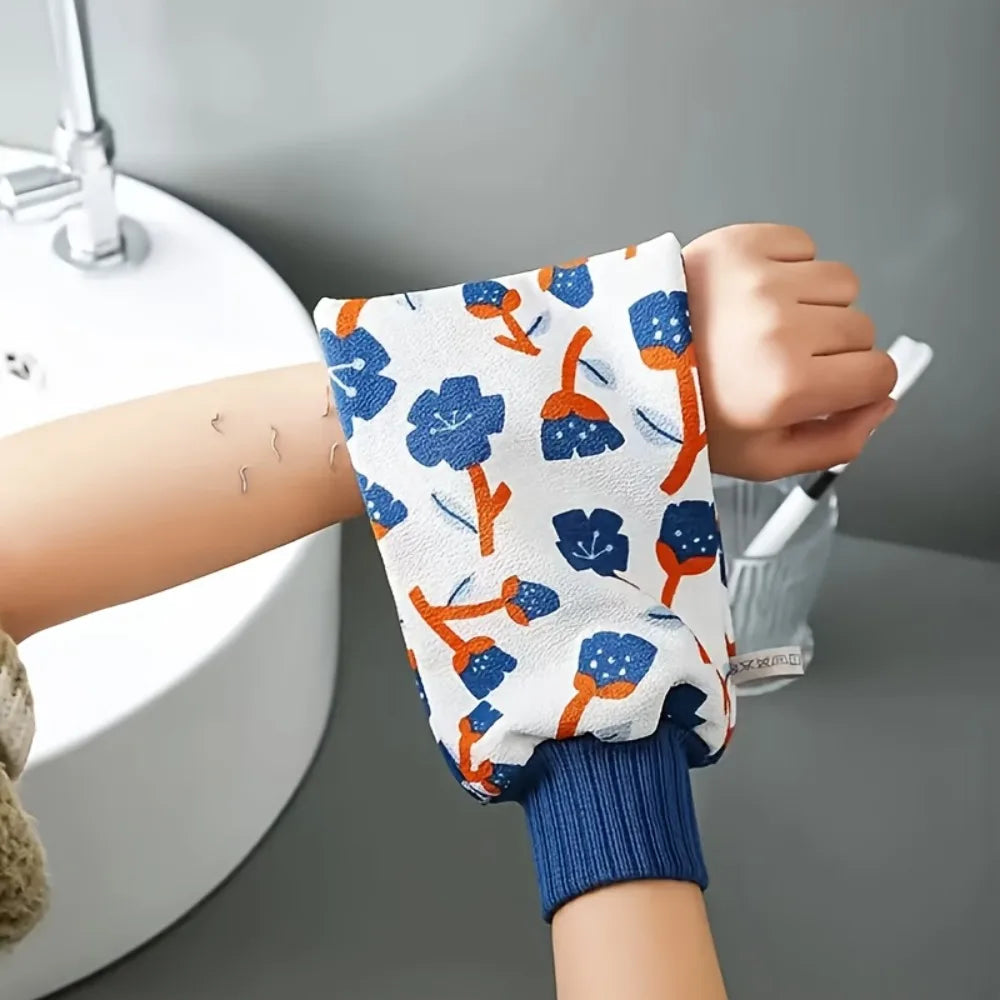 Moroccan Hammam Exfoliating Bath Scrub Glove – Body & Face Exfoliating Bath Glove Babs