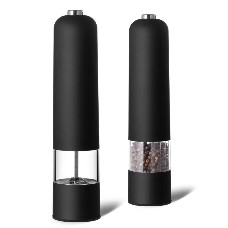 Electric Salt & Pepper Grinder – Adjustable Coarseness Mill Electric Spice Grinder Babs