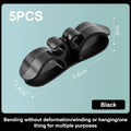 5-Pack Cord Winder Organizer for Kitchen Appliances Cord Winder Organizer Babs One size black