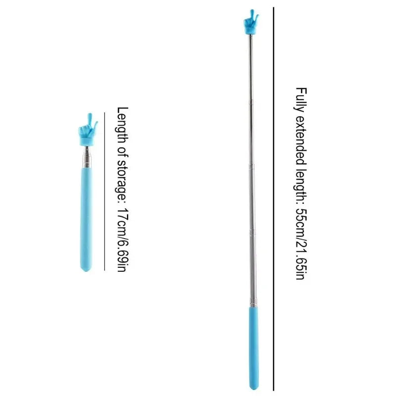 Retractable Finger Teacher Pointer Stick – Stainless Steel Telescopic Pointer Stick Babs