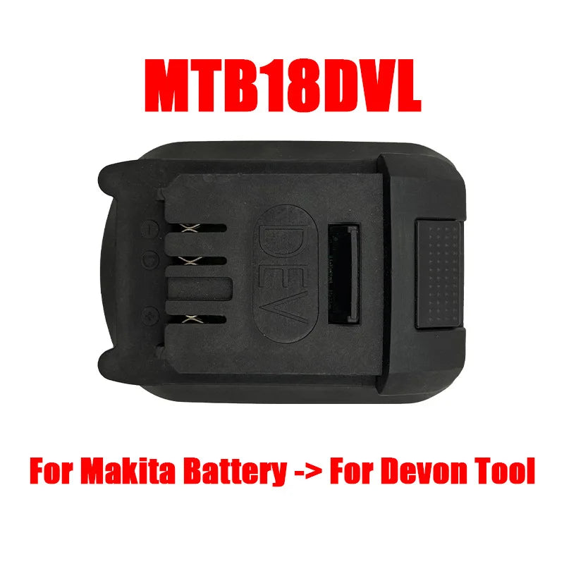 MTB18DVL Adapter – Makita 18V to Devon 20V Battery Converter Battery Adapter Babs MTB18DVL