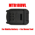 MTB18DVL Adapter – Makita 18V to Devon 20V Battery Converter Battery Adapter Babs MTB18DVL