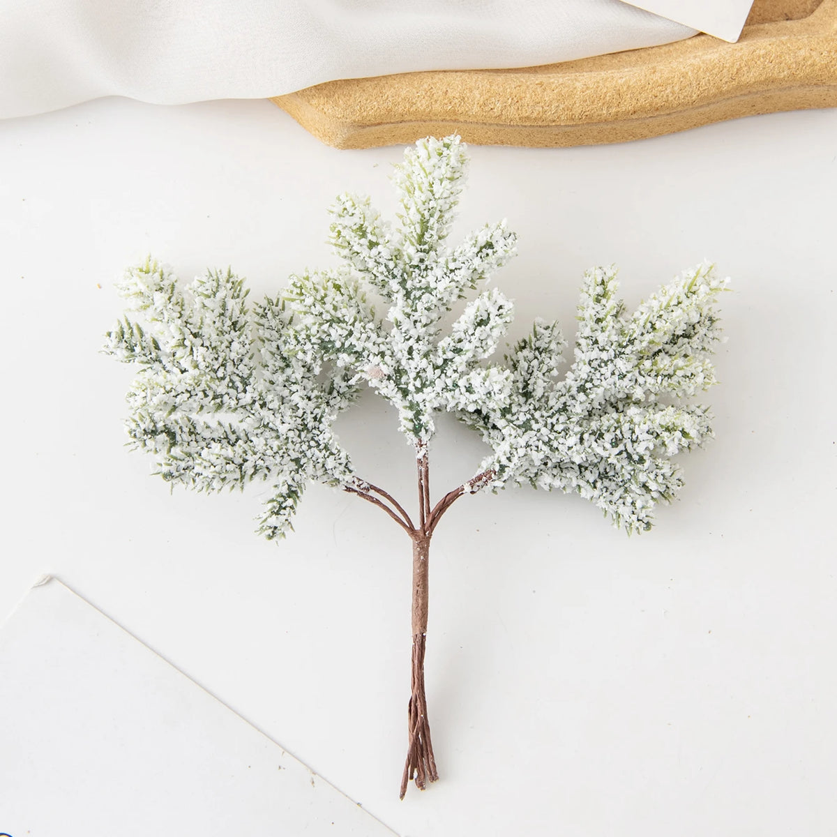 6PCS Artificial Cactus Leaves for DIY Wreaths & Home Decor Artificial Decor Plants Babs Olive