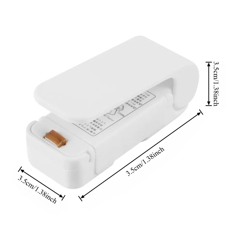 Mini Handheld Heat Sealer – Portable Battery-Powered Bag Sealer Handheld Bag Sealer Babs