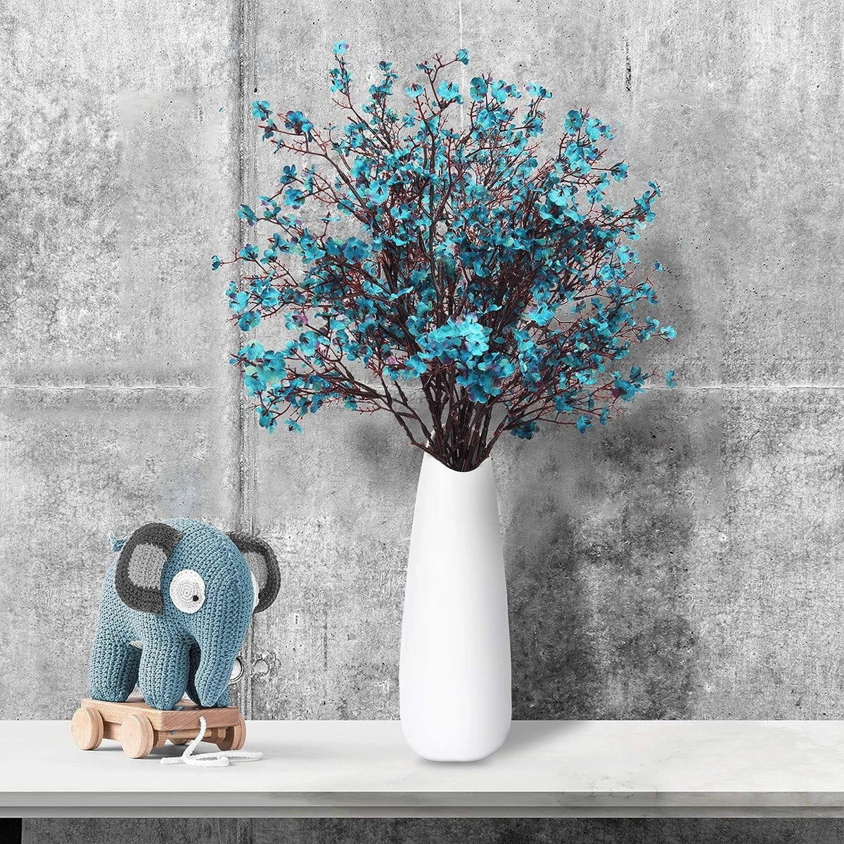Gypsophila Silk Baby's Breath Artificial Flowers – Wedding Décor Artificial Flowers Babs