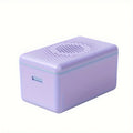 Soap Box with Roller – Waterproof Foaming Soap Holder Soap Dish Holder Babs Purple