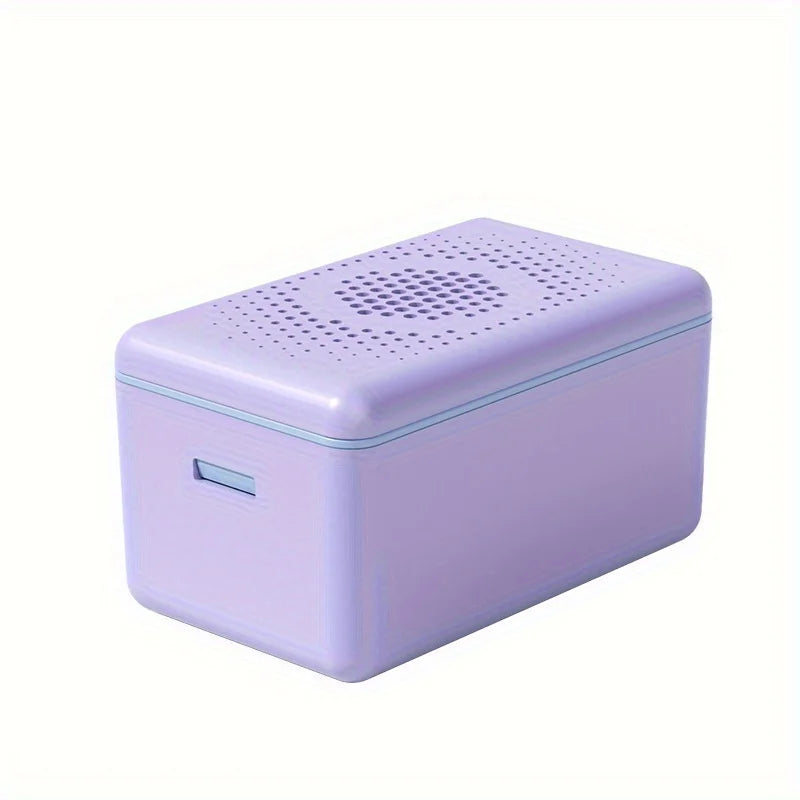 Soap Box with Roller – Waterproof Foaming Soap Holder Soap Dish Holder Babs Purple