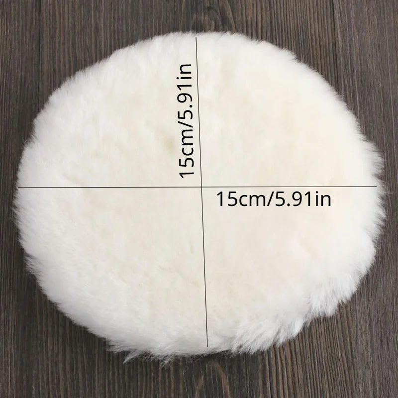 Car Polishing Wool Ball & Waxing Disc – Auto Detailing Pads Car Detailing Pads Babs 150mm