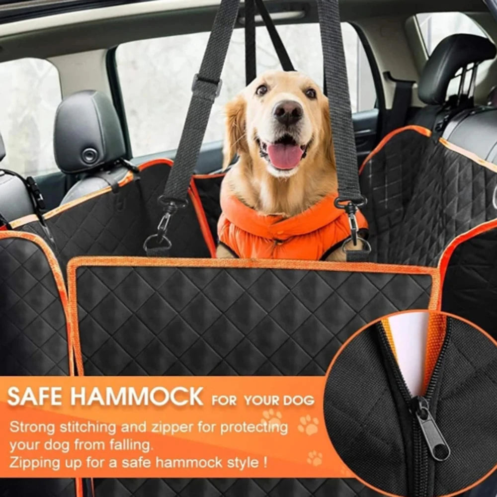 Waterproof Dog Hammock Car Seat Cover | Scratch-Resistant Dog Car Seat Cover Babs