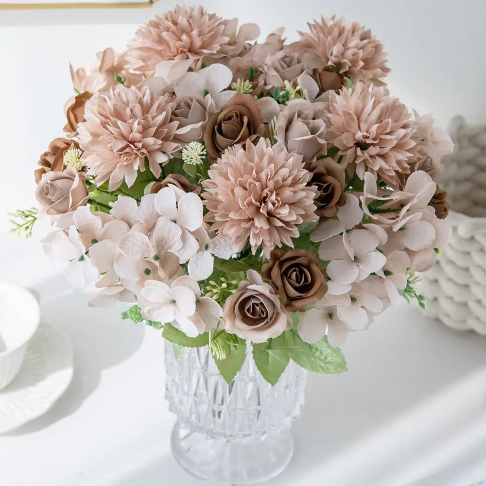 Artificial Silk Rose Flower – Wedding, Home & Garden Décor Artificial Silk Flower Babs