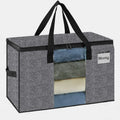 Collapsible Storage Bags for Clothes, Blankets & Bedding Collapsible Storage Bags Babs Grey