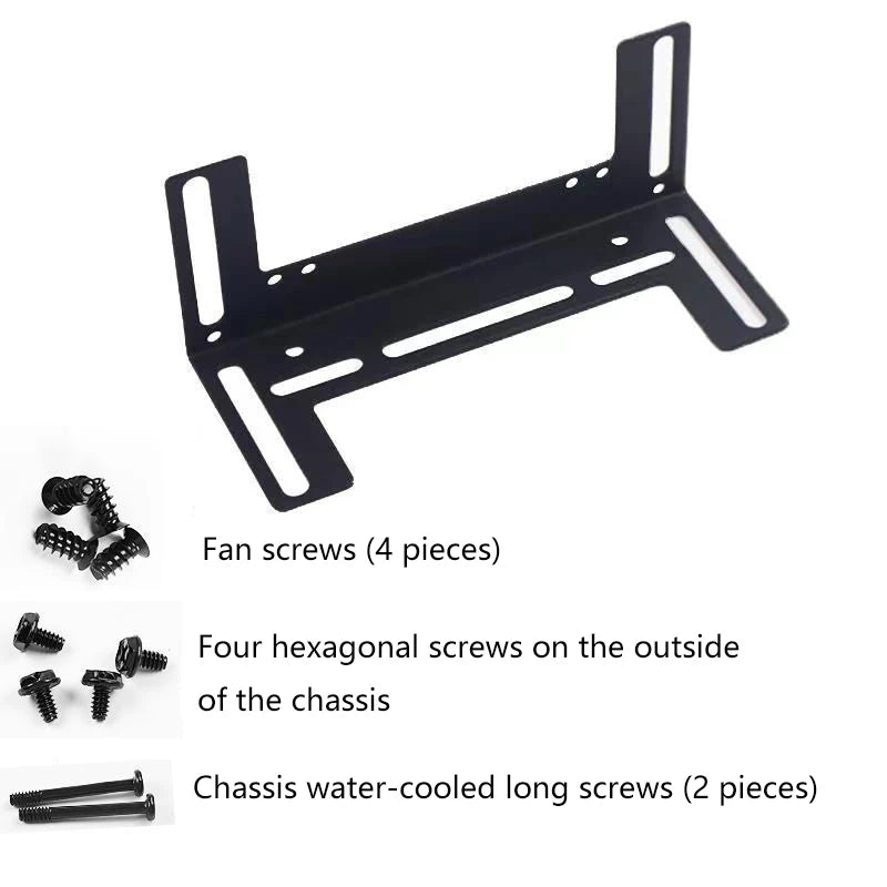 Desktop PC Cooling Fan Bracket for 8/9/12cm CPU GPU RAM Fans PC Cooling Bracket Babs