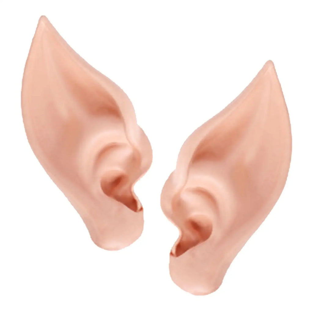 Latex Elf Ears – Fairy, Vampire & Elven Halloween Costume Props Costume Ear Props Babs Beige