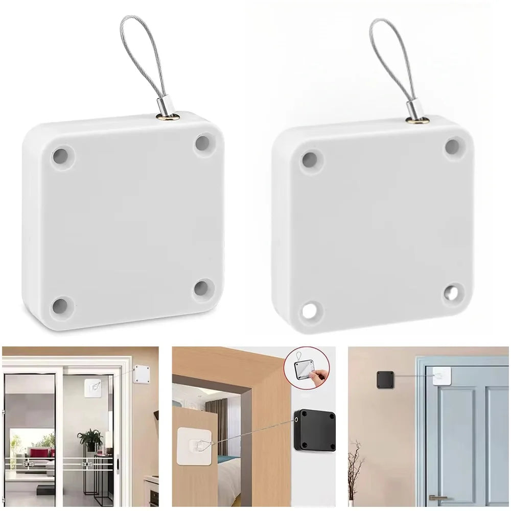Punch-Free Automatic Door Closer – 500g–1000g Wire Rope Automatic Door Closer Babs