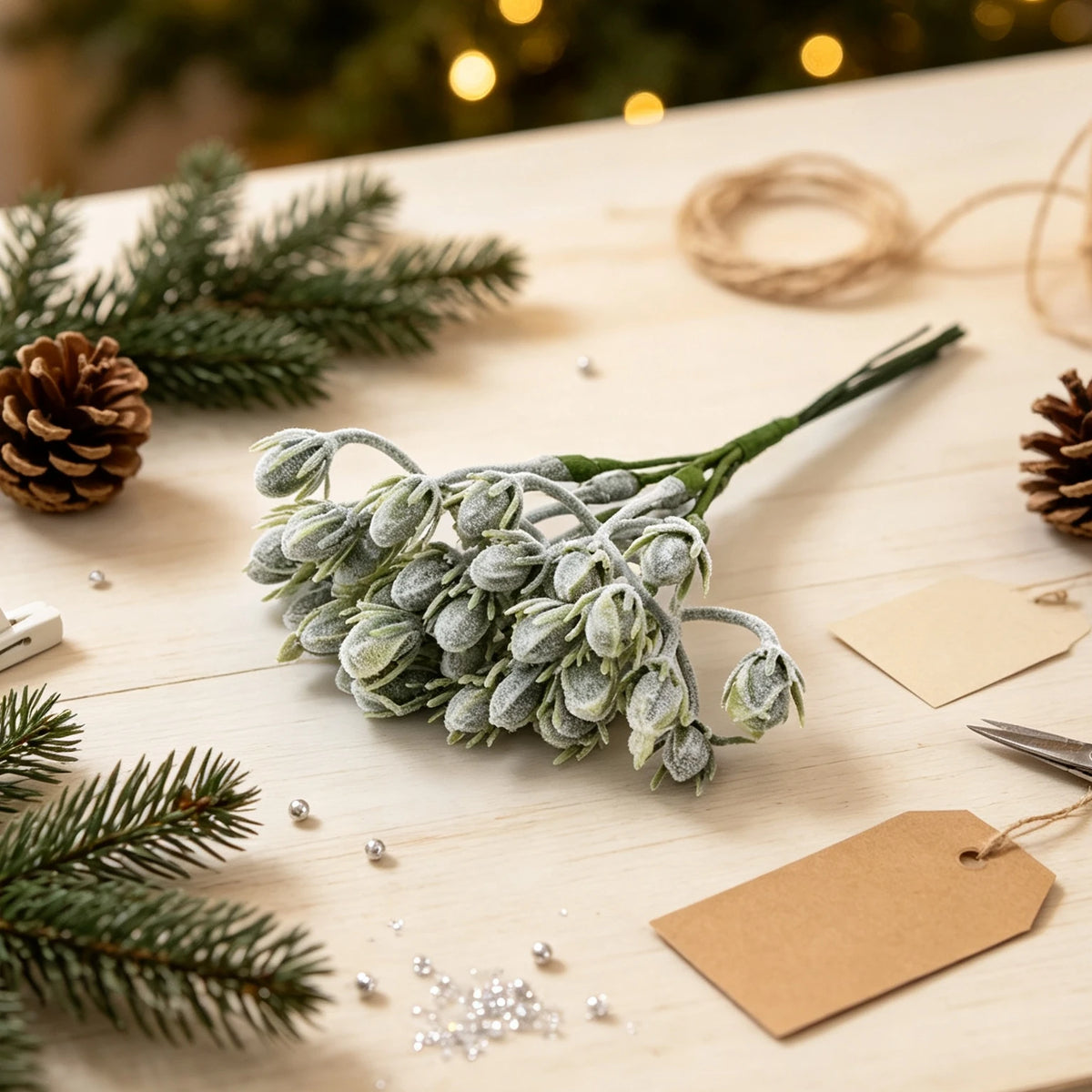 Artificial Rose Leaf Branches – Wedding & Holiday DIY Decor Artificial Floral Stems Babs