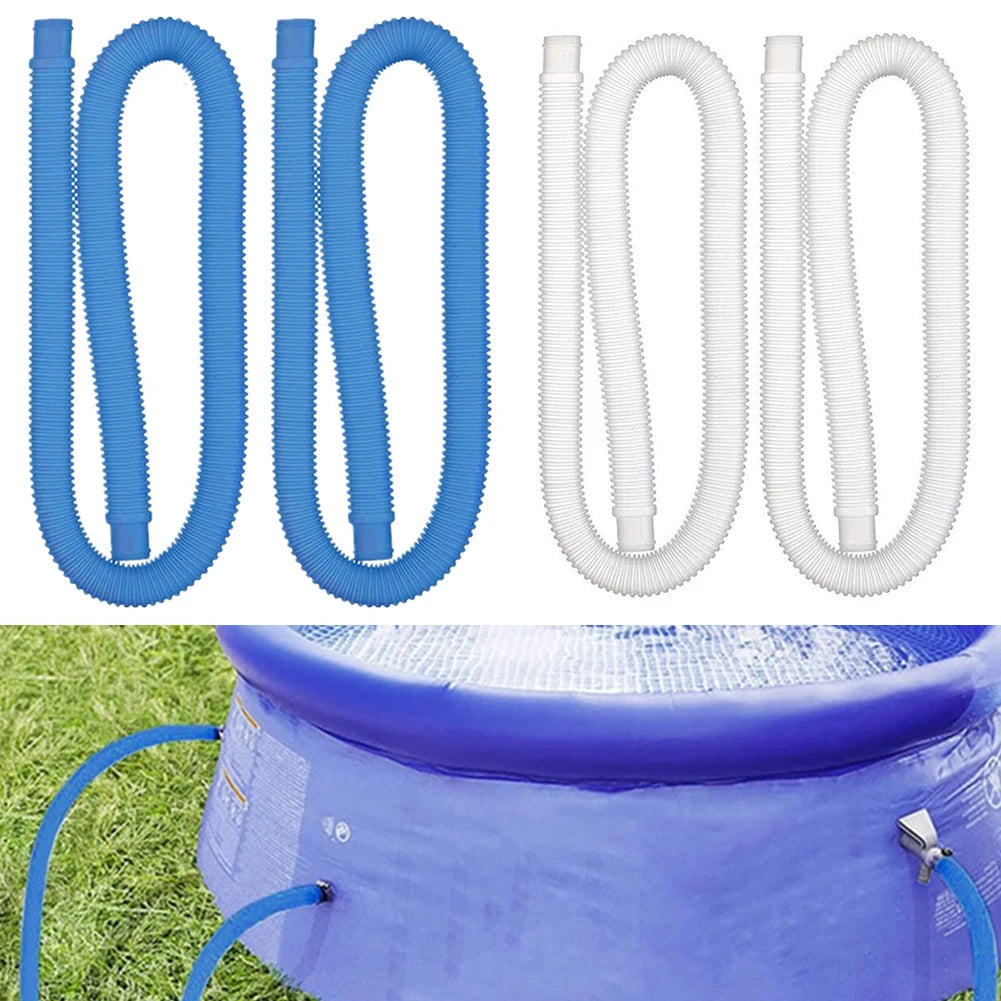 2-Pack 1.25" Intex Above Ground Pool Pump Replacement Hose Pool Pump Hose Babs