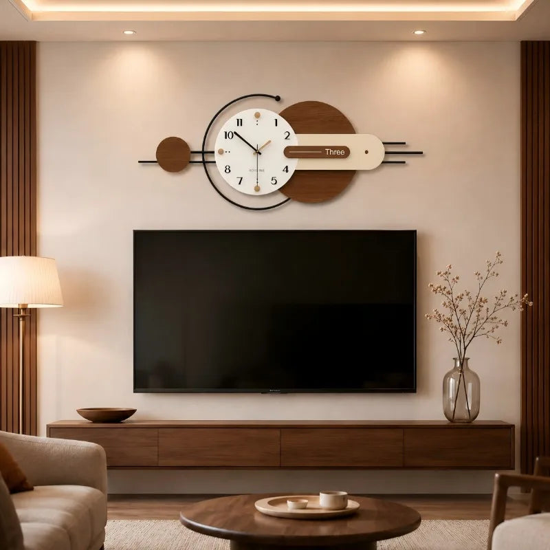 Large Modern Wall Clock Silent Quartz Minimalist Décor 100cm Decorative Wall Clock Babs