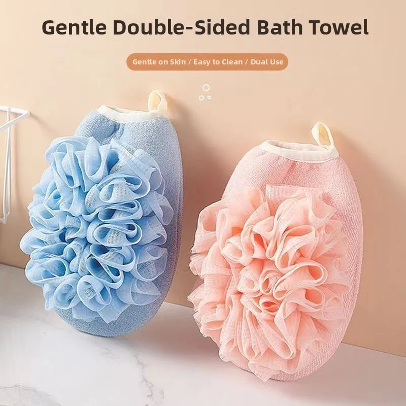 Double-Sided Exfoliating Bath Glove – Body Scrubber & Mitt Exfoliating Bath Glove Babs