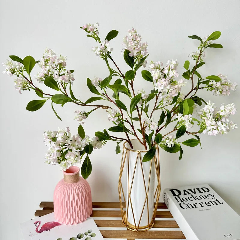 Silk Artificial Lilac Bouquet – Wedding & Home Décor Flowers Artificial Flower Bouquet Babs