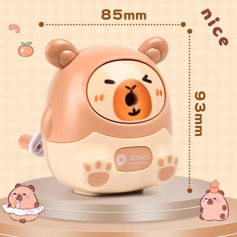 Capybara Kawaii Pencil Sharpener – Cute Kawaii Stationery Pencil Sharpener Babs LB