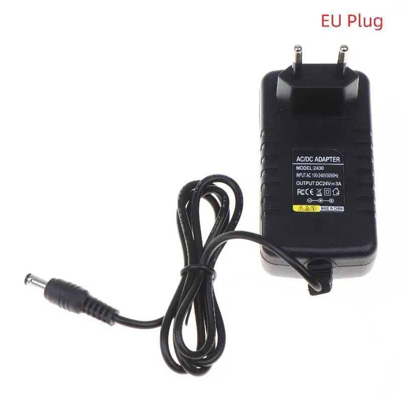 LED Driver AC 240V to DC 24V Power Supply Adapter 1A 2A 3A LED Power Supply Babs EU Plug