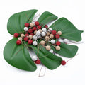 30/60Pcs Artificial Foam Cherry Stamens – Festive Home Décor Artificial Floral Decor Babs MIX 60 pcs