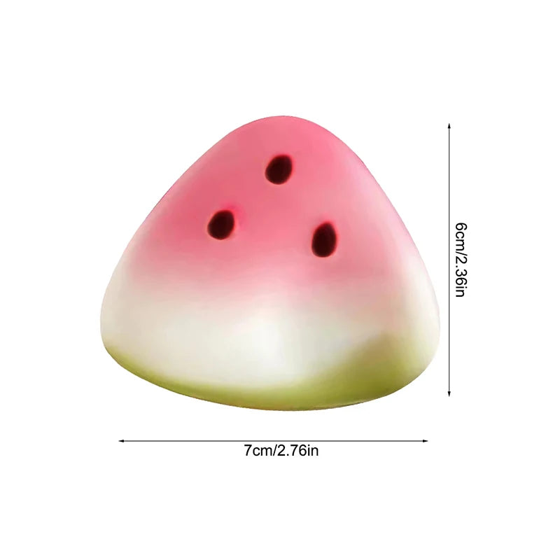 Watermelon Sensory Fidget Squeeze Toys – Kids Party Favors 2/4 Pcs Sensory Squeeze Toy Babs
