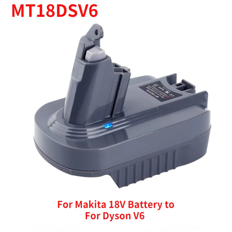 Makita 18V to Dyson V6 Battery Adapter Converter MT18DSV6 Battery Adapter Converter Babs MT18DSV6