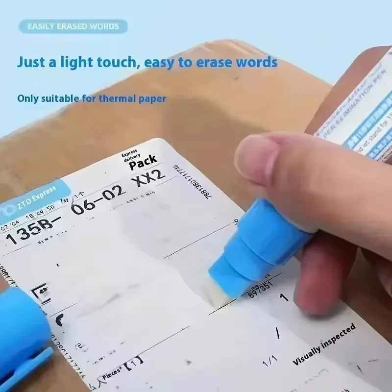 Thermal Paper Privacy Eraser Pen – No-Trace Info Remover Privacy Eraser Pen Babs