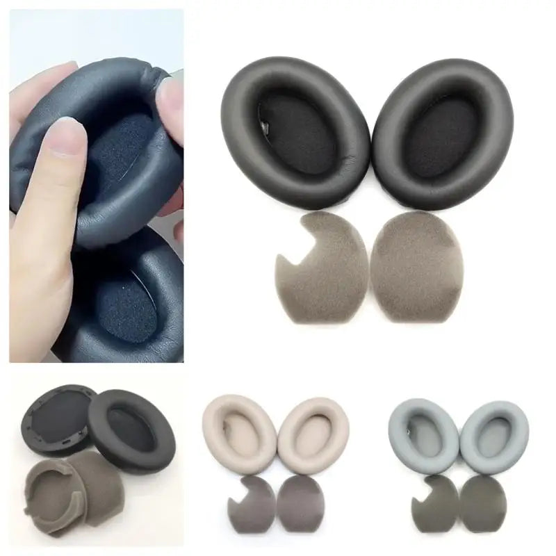 2Pcs Memory Foam Ear Pads for WH-1000XM3 & WH-1000XM4 Headphone Ear Pads Babs