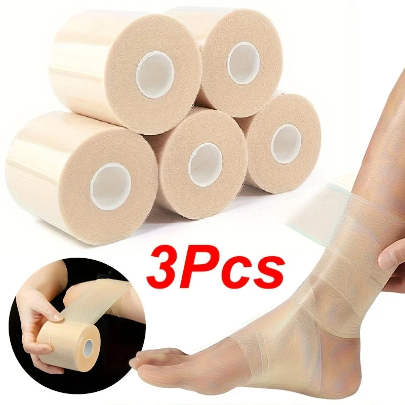 Sports Protection Tape – Breathable, No-Residue (3 Rolls) Athletic Support Tape Babs