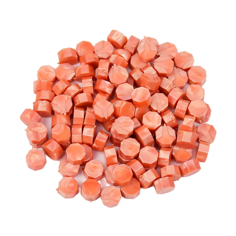 100Pcs Retro Colored Wax Seal Beads – Wedding & Scrapbooking Wax Seal Beads Babs M03
