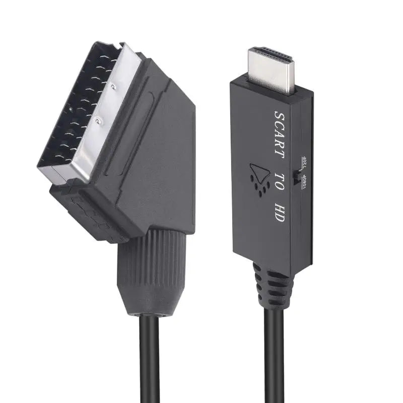 HDMI to SCART Converter Cable – Plug & Play, 1080p HD HDMI SCART Converter Babs