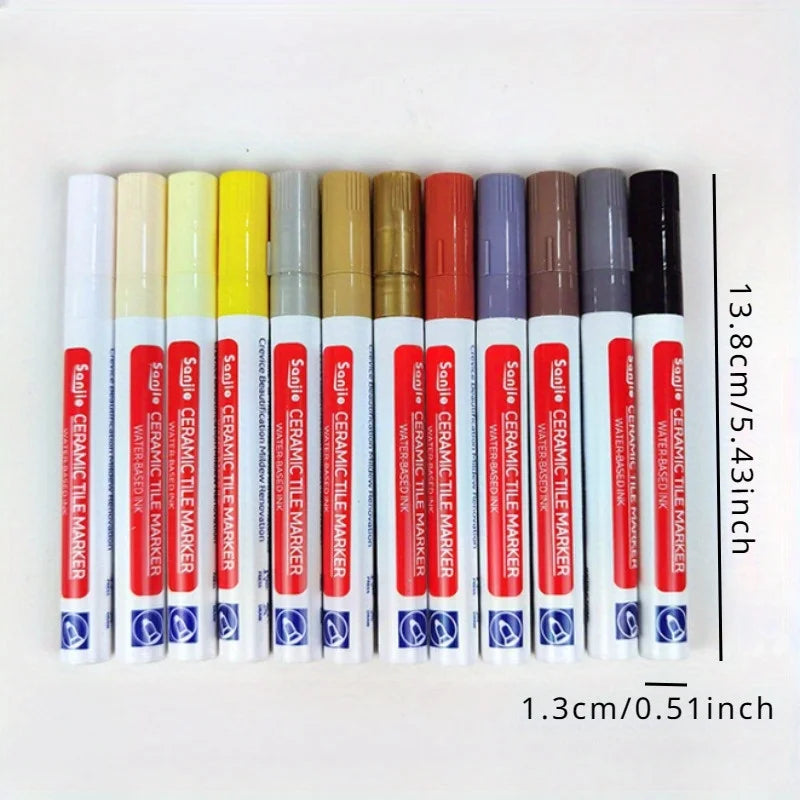 Tile Gap Repair Pen – Anti-Mildew Waterproof Grout Marker Grout Repair Pen Babs