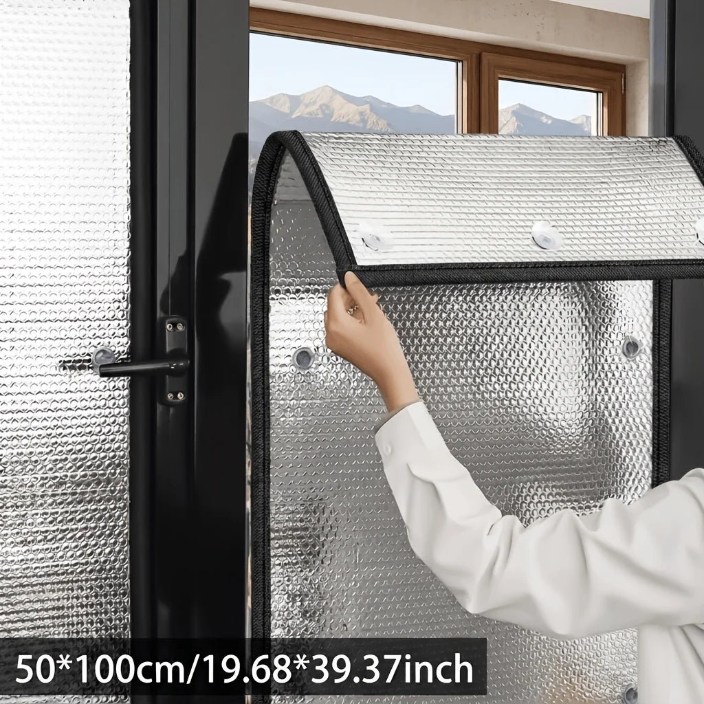 Window Insulation Film – UV Blocking Solar Heat Shield Foil Window Insulation Film Babs 50X100cm