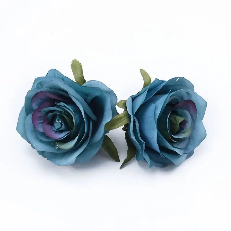 50/100pcs Silk Artificial Rose Heads – Wedding & Home Décor Artificial Silk Flowers Babs 3 100PCS