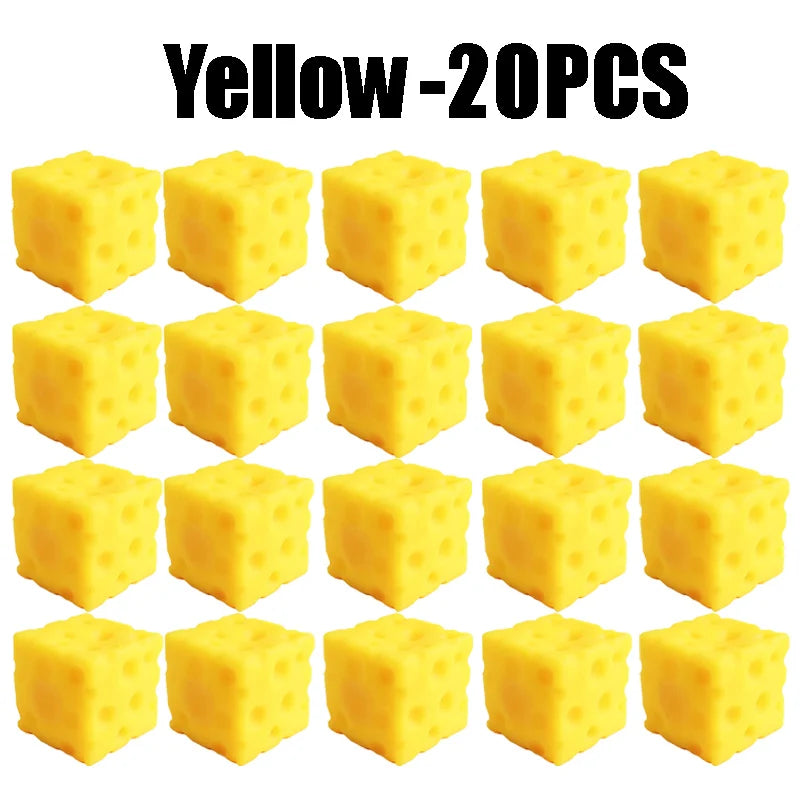 Squishy Cheese Fidget Toy – Slow Rebound Sensory Squeeze Toy Squishy Fidget Toy Babs 20PCS