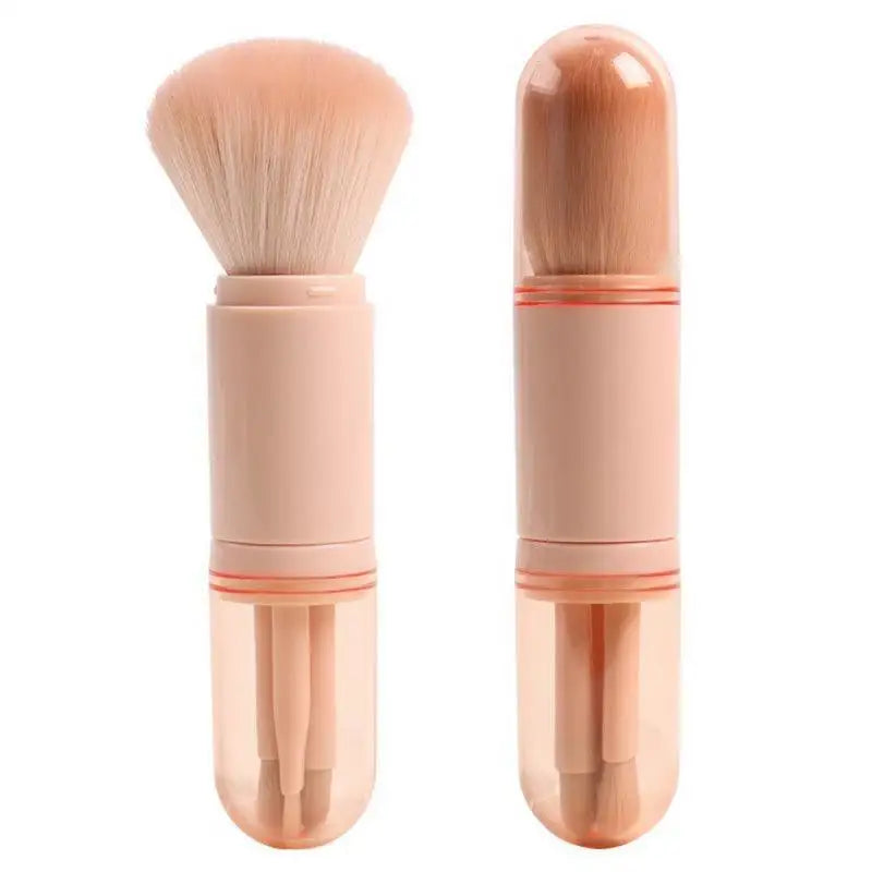 4-in-1 Retractable Mini Eye Makeup Brush – Portable Tool Makeup Brush Set Babs