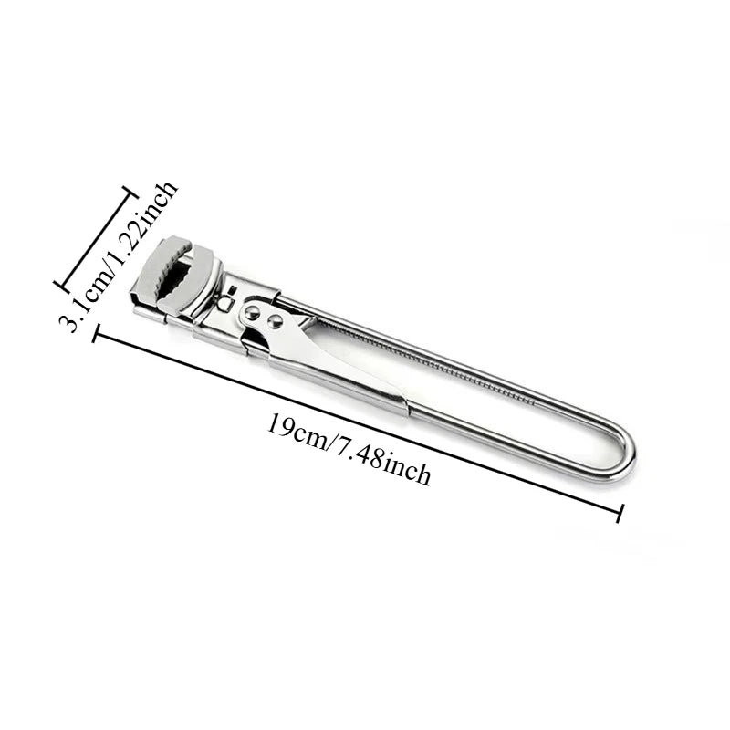 Adjustable Stainless Steel Can & Bottle Opener | Multifunctional Can & Bottle Opener Babs short