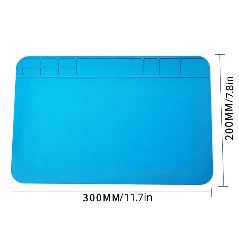 Silicone Soldering Mat – Heat-Resistant Phone & Computer Repair Pad Silicone Soldering Mat Babs