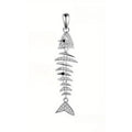 Fish Bone Pendant Necklace – Cubic Zirconia for Women Pendant Necklace Babs 1pc