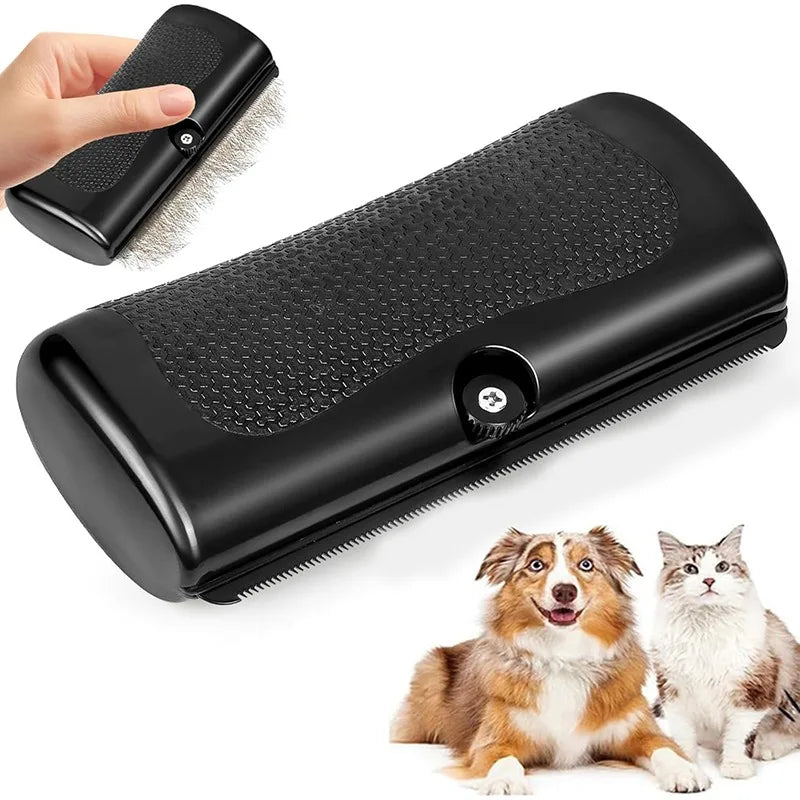 Ergonomic Pet Deshedding Brush – Dog & Cat Hair Remover Pet Grooming Brush Babs