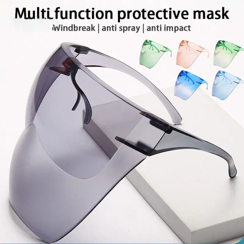 HUXUAN Full Face Shield Anti-Fog Cycling Safety Goggles Face Shield Goggles Babs