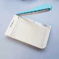 Mini Paper Trimmer – Portable Photo Cutter with Grid Ruler Paper Trimmer Babs SKY BLUE