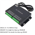 H801RC Artnet LED Pixel Controller – 8 Ports, 8192 Pixels LED Pixel Controller Babs Black EU PLUG NONE